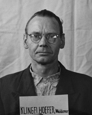 Defendant Waldemar Klingelhoefer at the Einsatzgruppen Trial